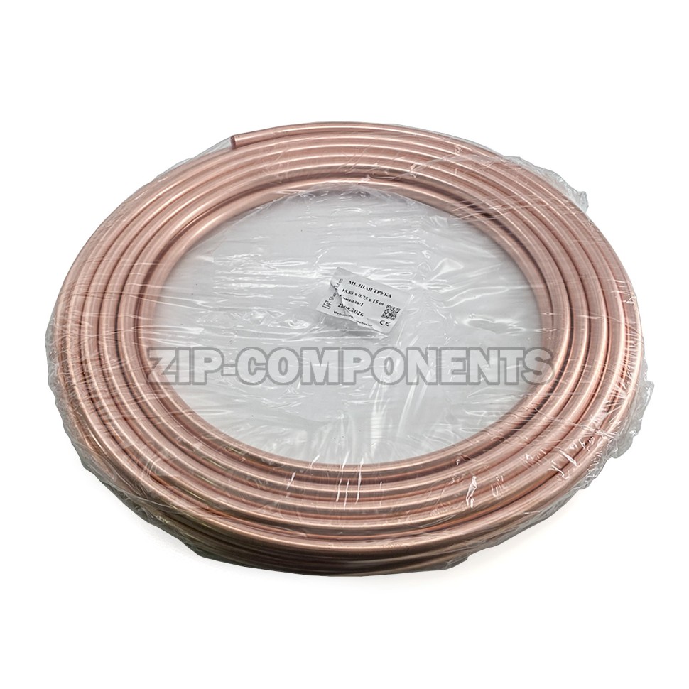 Медная труба 5/8 0,75мм Sharq Tubes бухта 15м